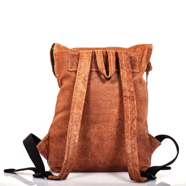 Beige leather backpack - Cinzia Rossi