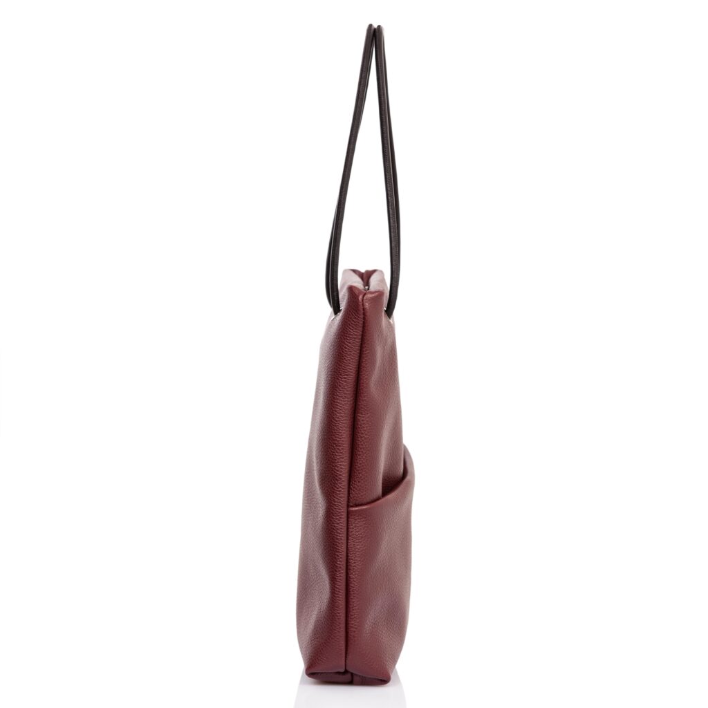 Cinzia Rossi - Tote-bag in burgundy leather