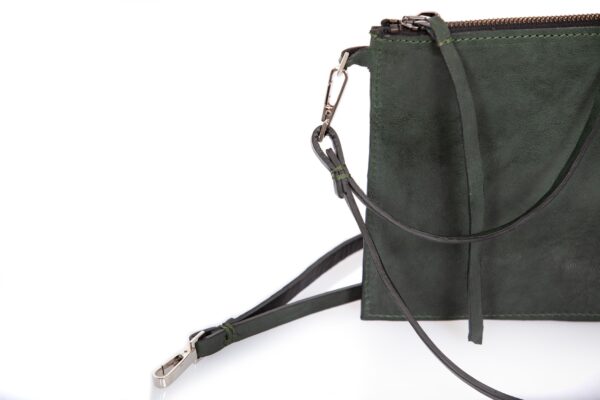 Green leather handbag - Cinzia Rossi