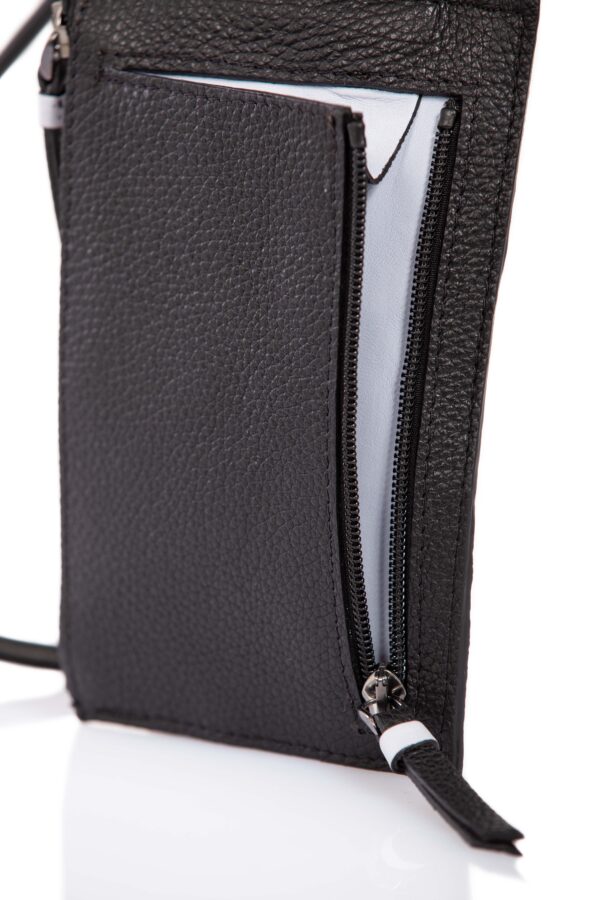Étui-sac pour smartphone en cuir - Cinzia Rossi