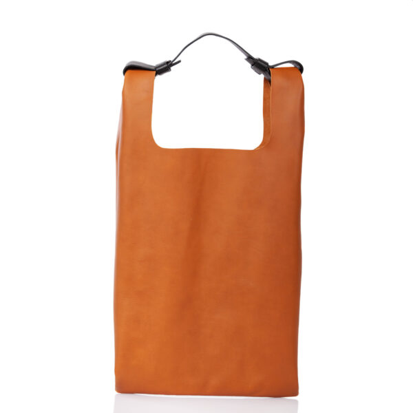 Brown leather tote-bag - Cinzia Rossi