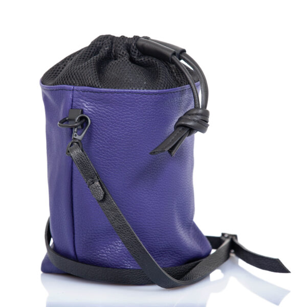 Bolso saco en piel violeta - Cinzia Rossi