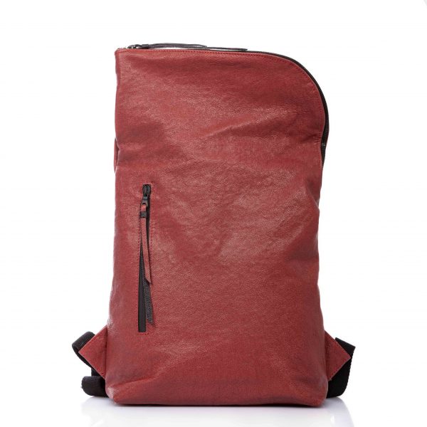 Burgundy leather backpack - Cinzia Rossi