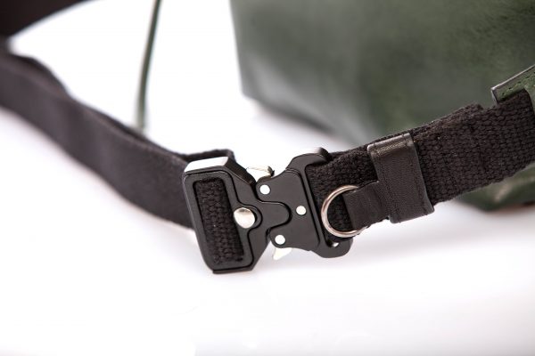 Green leather belt bag - Cinzia Rossi
