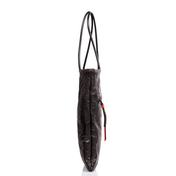 Black leather tote bag - Cinzia Rossi