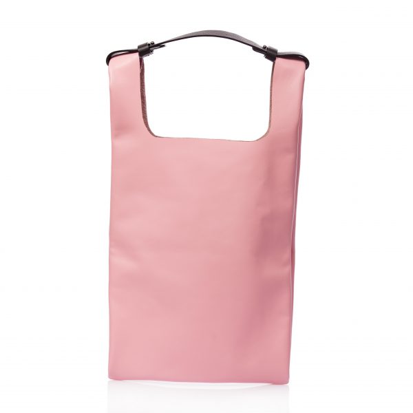 Pink leather tote-bag - Cinzia Rossi