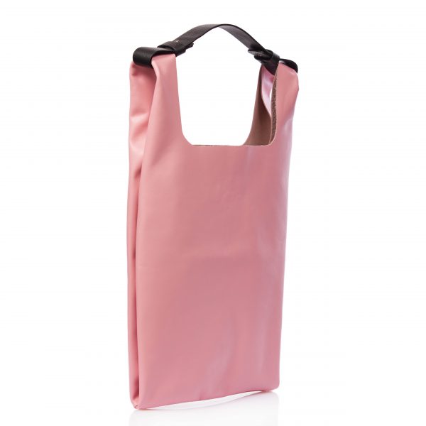 Pink leather tote-bag - Cinzia Rossi