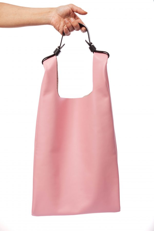 Tote-bag in pelle rosa - Cinzia Rossi